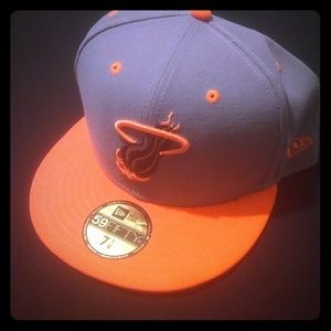 Limited Edition Miami Heat Fitted Flat Bill